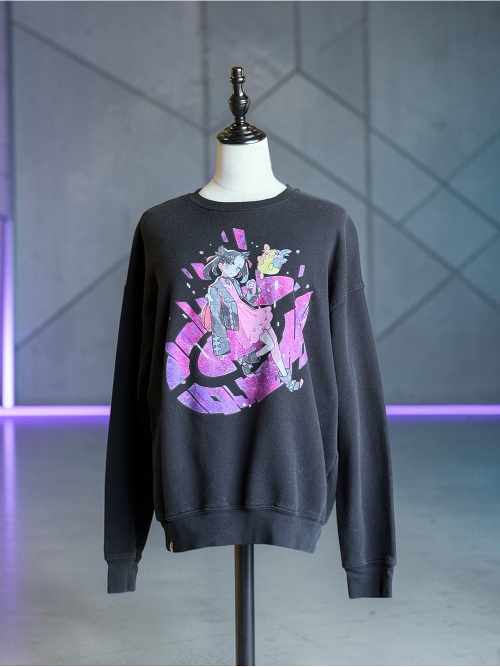 Official Pokémon Center Marnie & Morpeko Graphic Sweatshirt